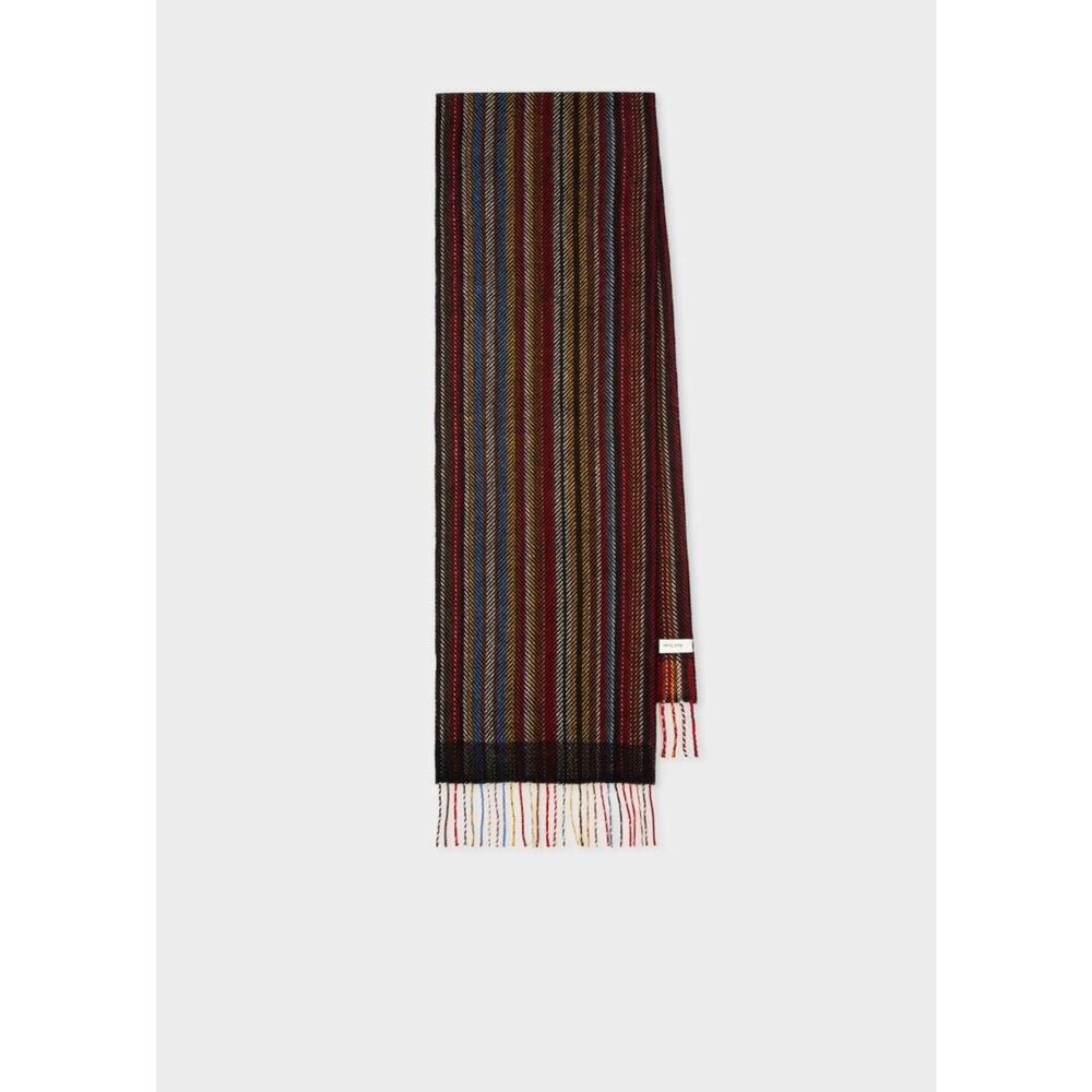 NWT Paul Smith $200 Wool-Cashmere Scarf made in Scotland! Great gift! Yours for?